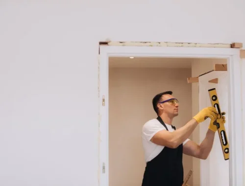 Как производится установка входной двери: последовательность и нюансы | Линия Стиля