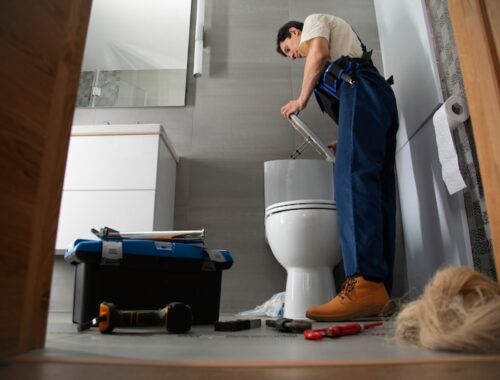 Монтаж унитаза на кафельный пол своими руками